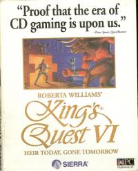 Box shot Kings Quest 6 - Heir Today, Gone Tomorrow
